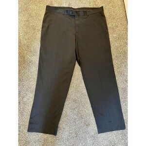 Men’s Combatant Gentlemen Dress Pants Black 36 X 30 Wool Blend